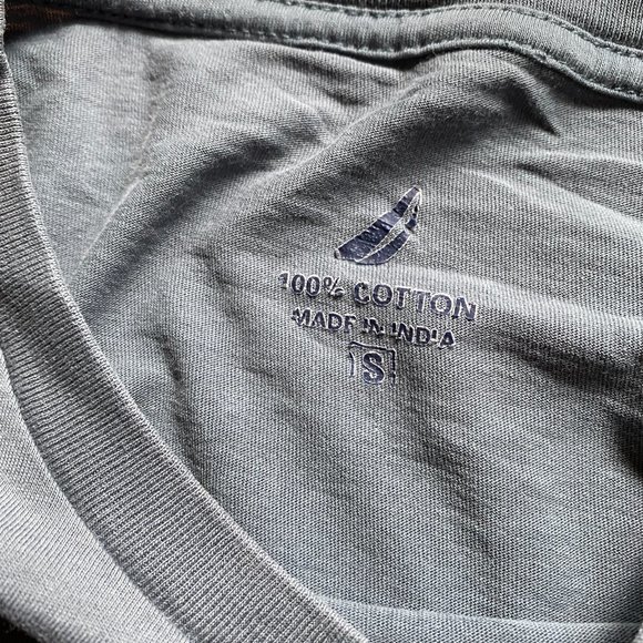 Grey Nautica Short Sleeve T-shirt sz S - Picture 2 of 3